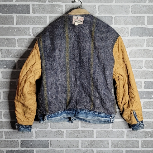 Storm Rider by Lee Vintage Denim Jean Jacket Blanket Lined Coat Men's Size L - Picture 16 of 16